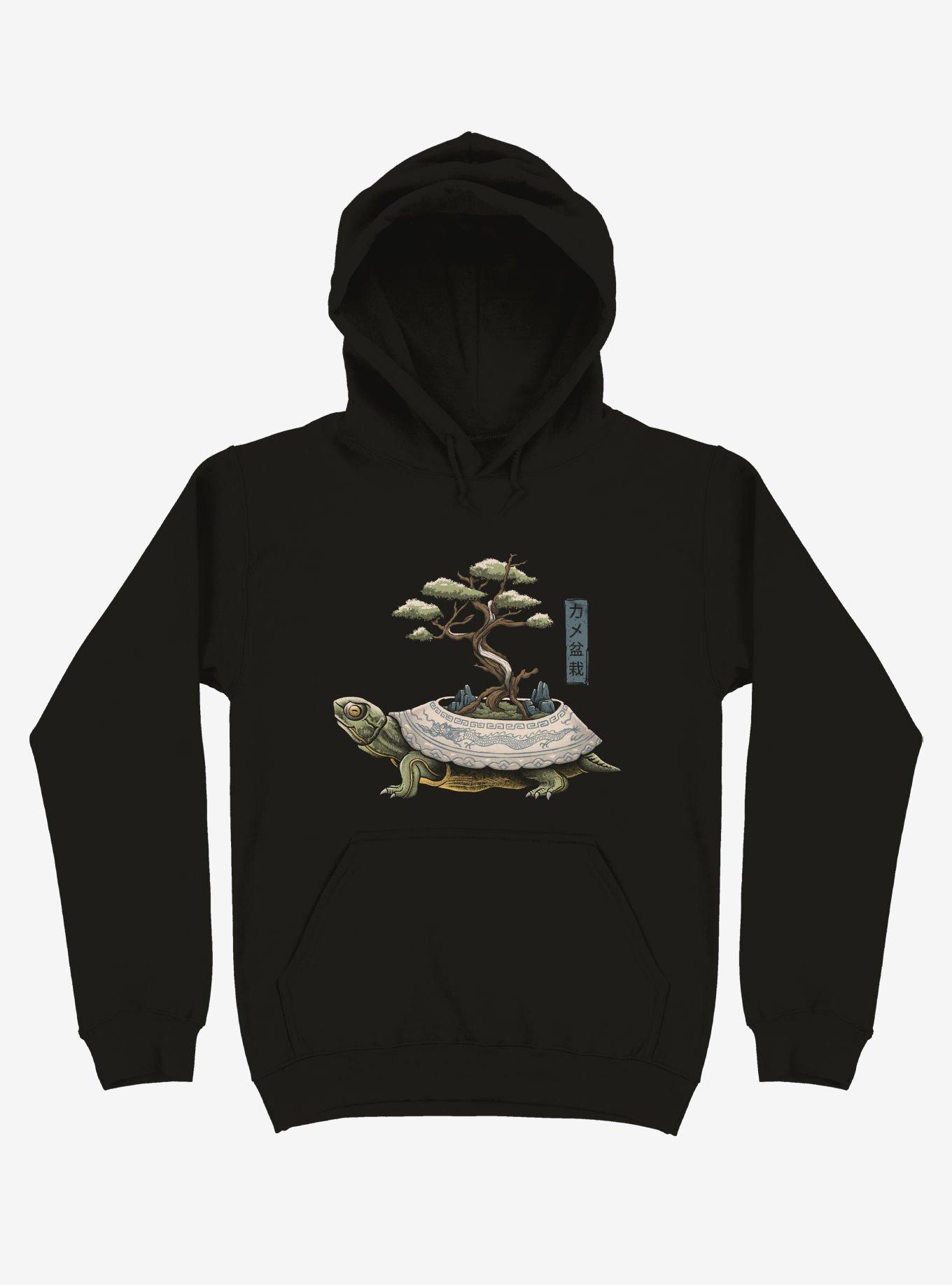 The Legendary Kame Turtle Tree Black Hoodie, BLACK, hi-res