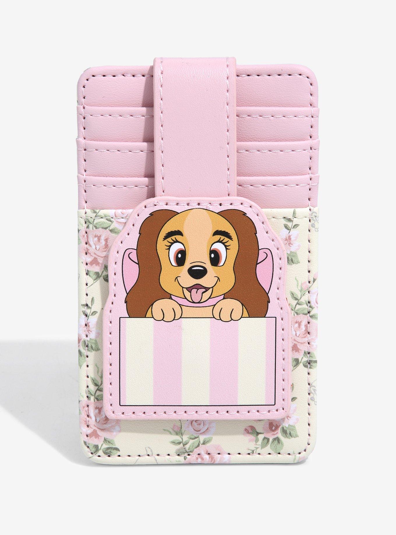 Loungefly Disney Lady and the Tramp Hat Box Cardholder - BoxLunch Exclusive, , hi-res