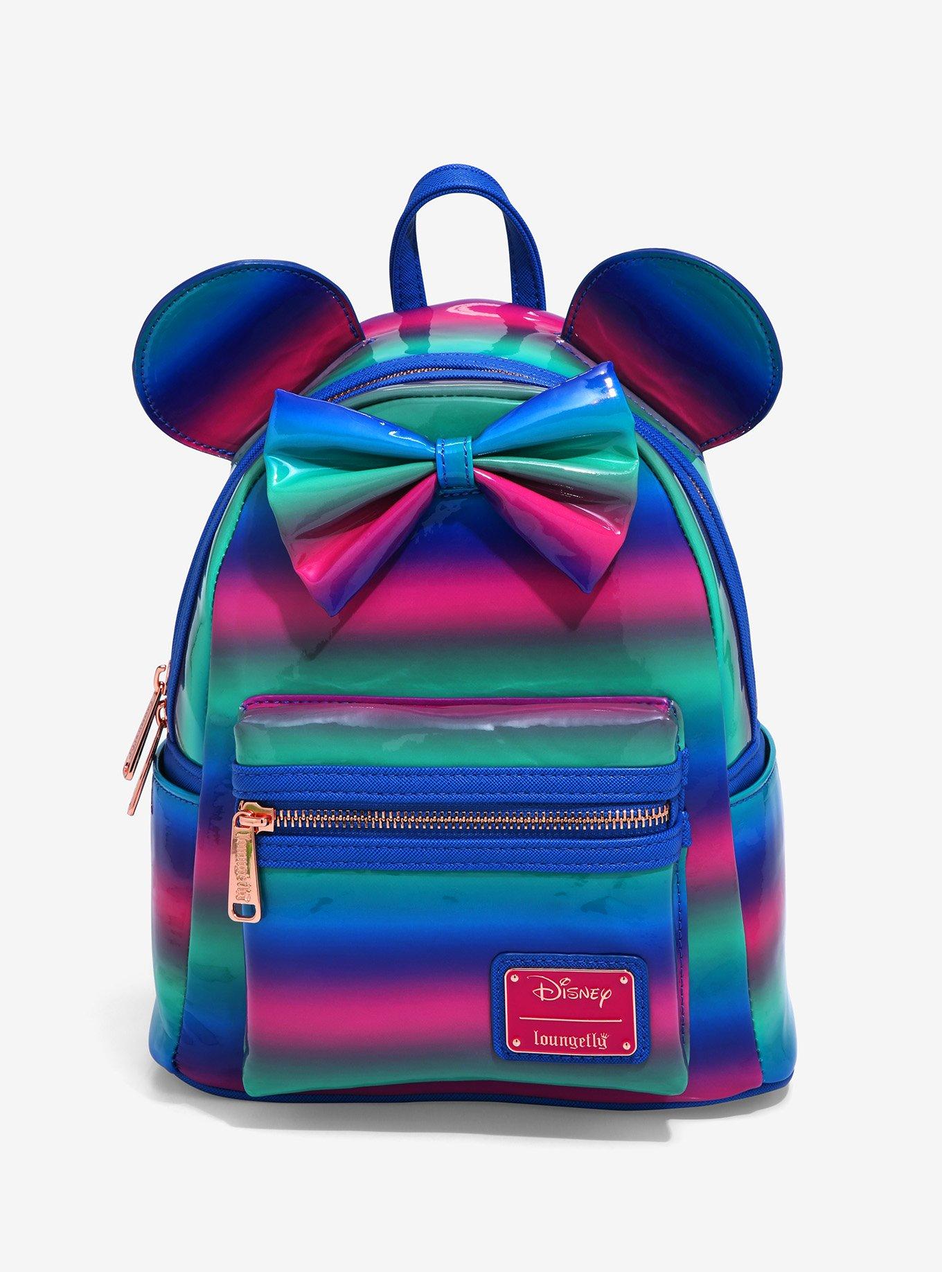 Loungefly Disney Minnie Mouse Puffer Ears Mini Backpack - BoxLunch