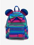 Loungefly Disney Minnie Mouse Striped Mini Backpack - BoxLunch Exclusive, , hi-res