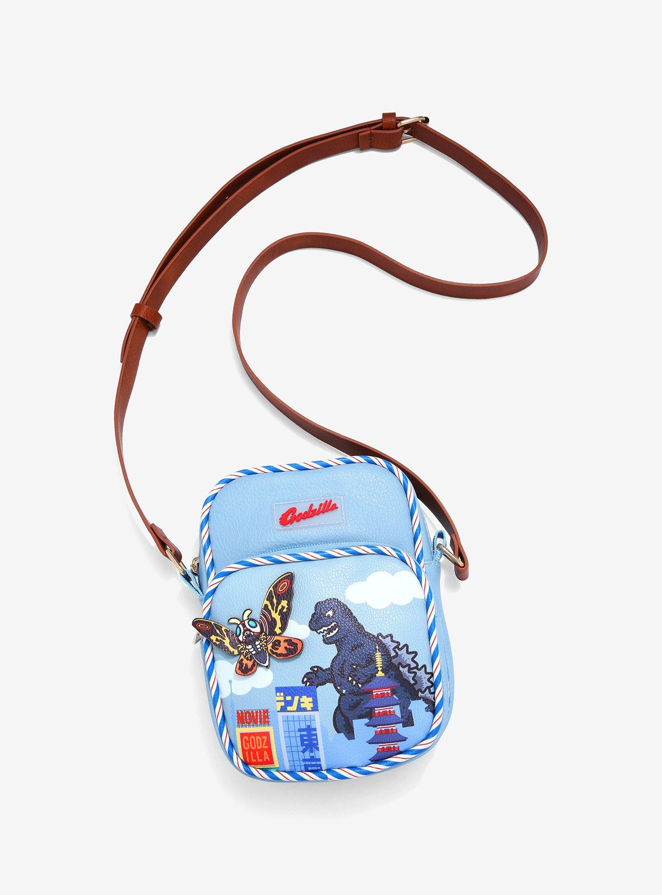 Godzilla Mothra & Godzilla Crossbody Bag - BoxLunch Exclusive