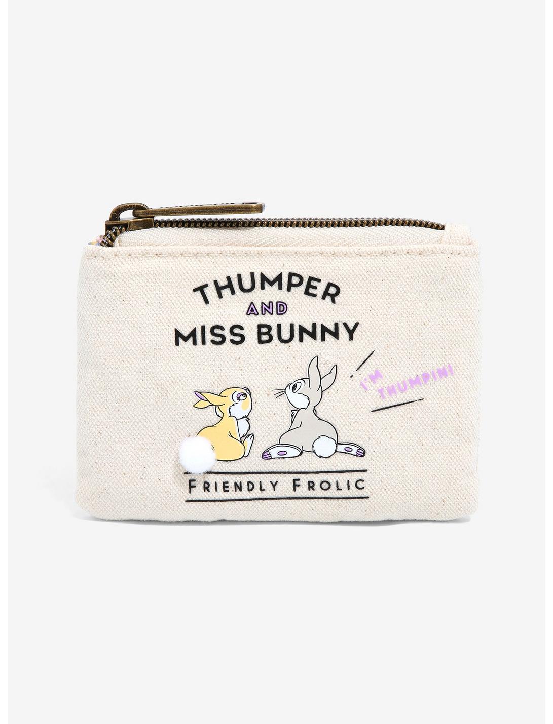 Loungefly Disney Bambi Thumper & Miss Bunny Coin Purse - BoxLunch Exclusive, , hi-res