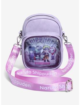 Naruto Shippuden Chibi Team 7 Pin Collector Crossbody Bag - BoxLunch Exclusive, , hi-res