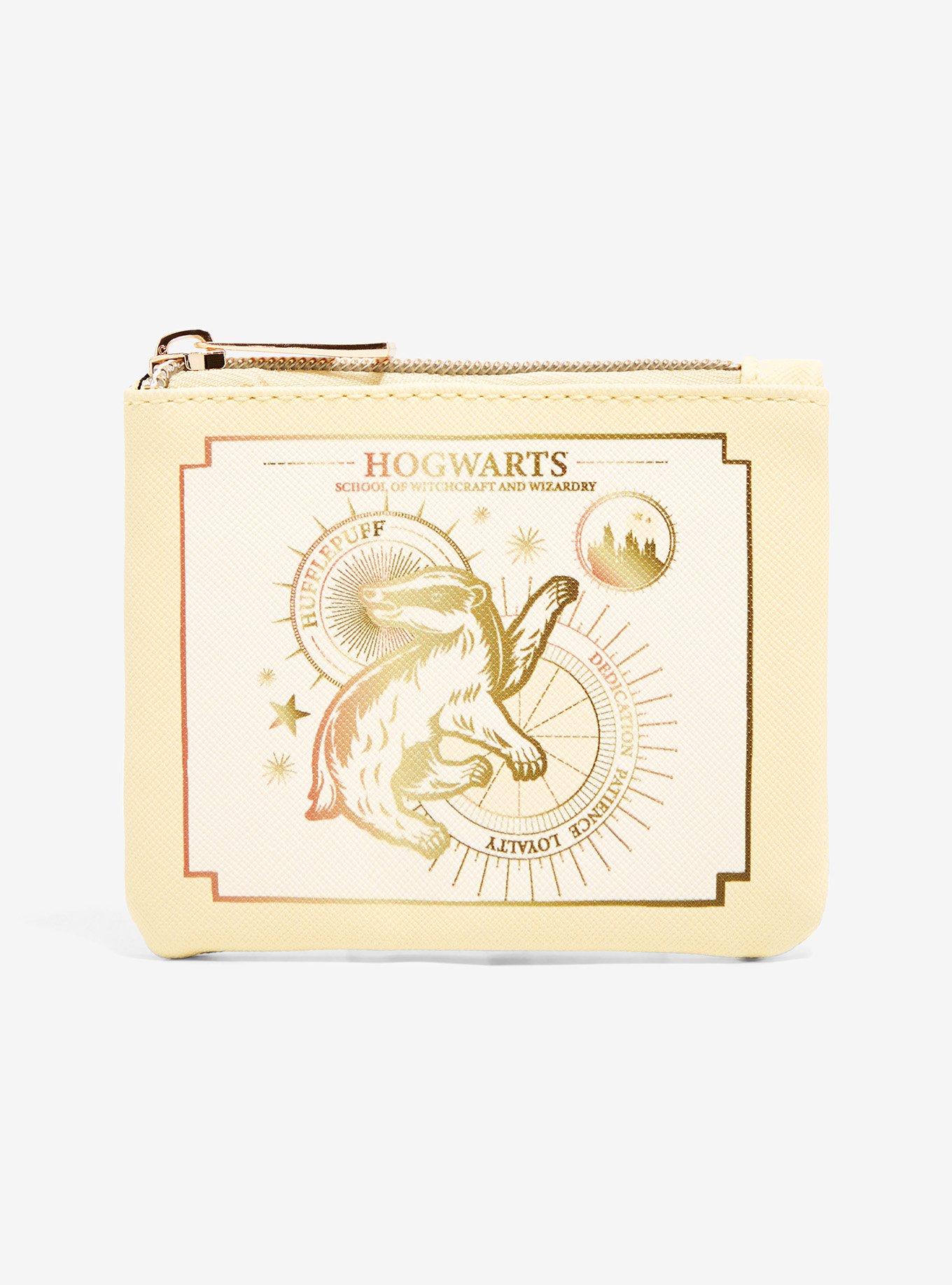 Harry Potter Hogwarts Hufflepuff Coin Purse - BoxLunch Exclusive, , hi-res