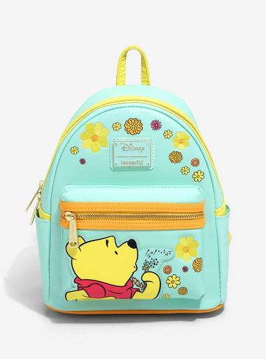 Loungefly Disney Winnie The Pooh Pale Yellow Backpack. NWT Loungefly Disney Winnie the Pooh Embroidered Characters  main image 4