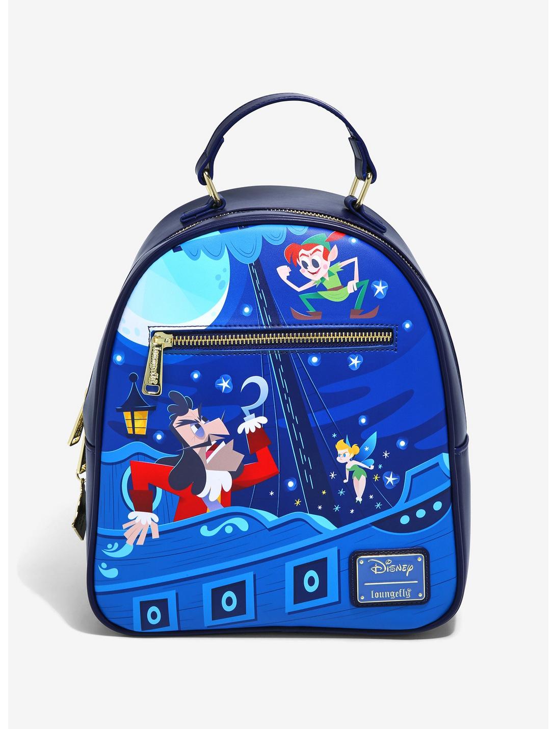Loungefly Disney Peter Pan Jolly Roger Mini Backpack - BoxLunch Exclusive, , hi-res