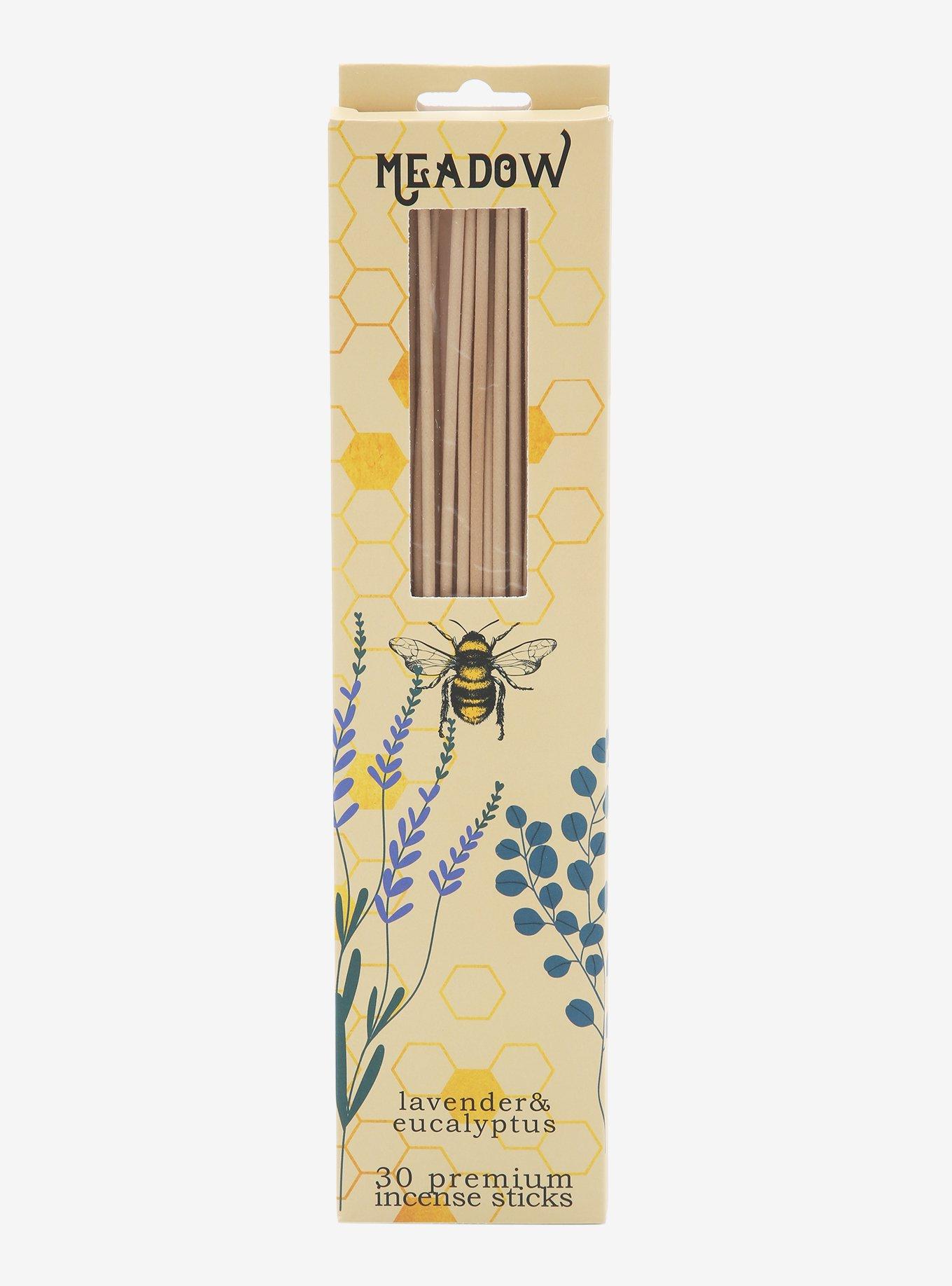 Meadow Lavender & Eucalyptus Incense Sticks 30 Pack, , hi-res