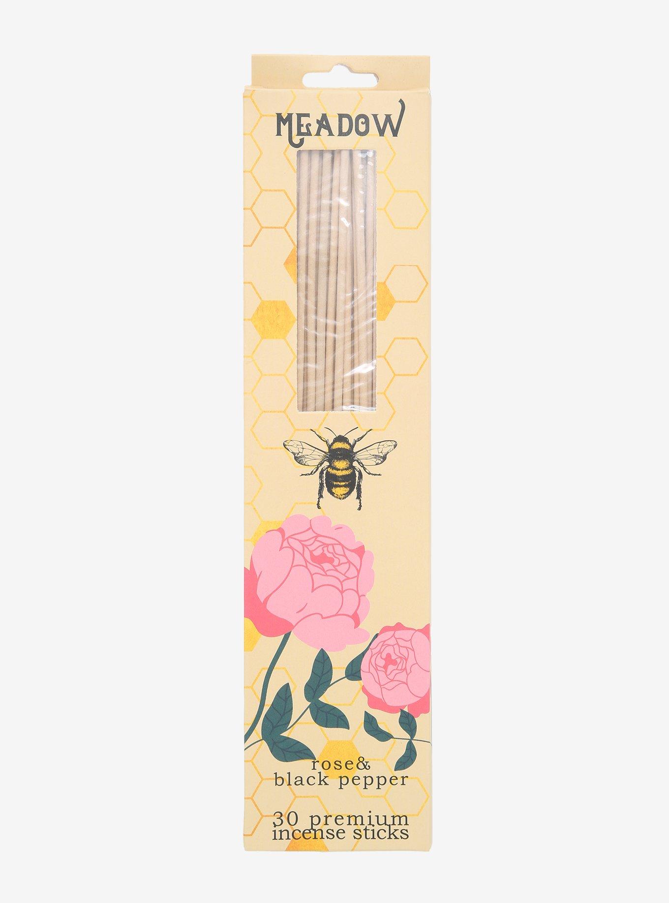 Meadow Rose & Black Pepper Incense Sticks 30 Pack, , hi-res