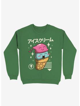Kawaii Ice Cream Sweatshirt, , hi-res