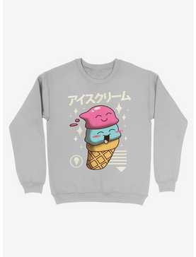 Kawaii Ice Cream Sweatshirt, , hi-res