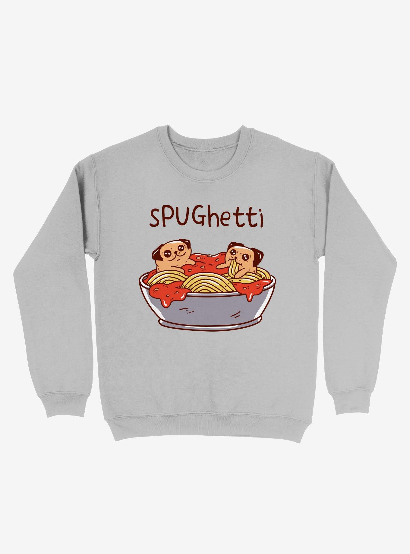 sPUGhetti Sweatshirt, SILVER, hi-res