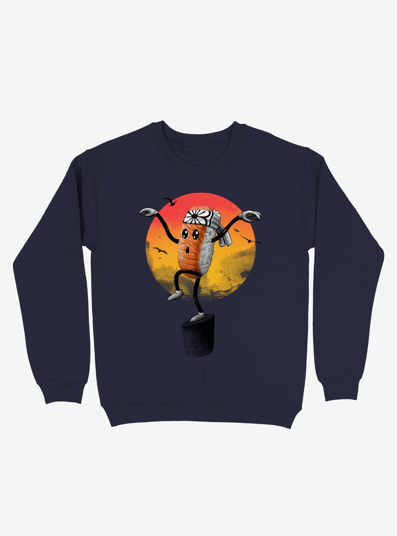 Sushi Style Sweatshirt, NAVY, hi-res