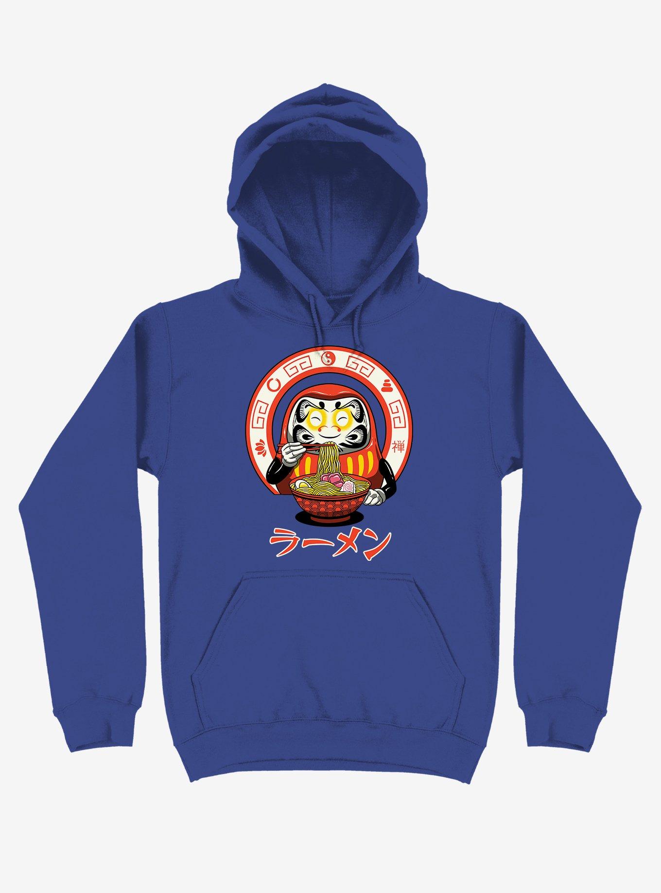 Daruma Zen Ramen Royal Blue Hoodie, , hi-res