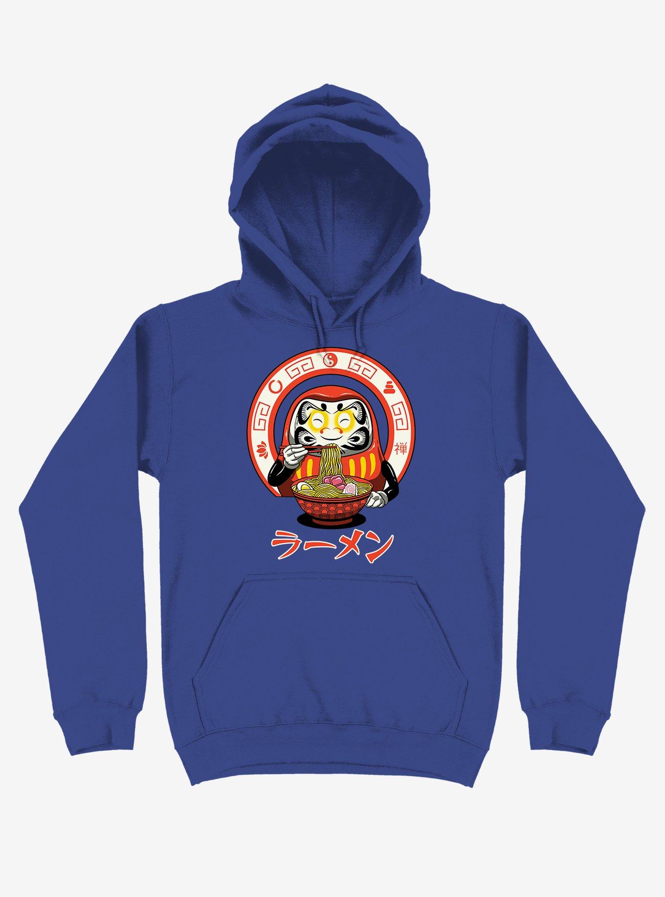 Daruma Zen Ramen Royal Blue Hoodie, ROYAL, hi-res