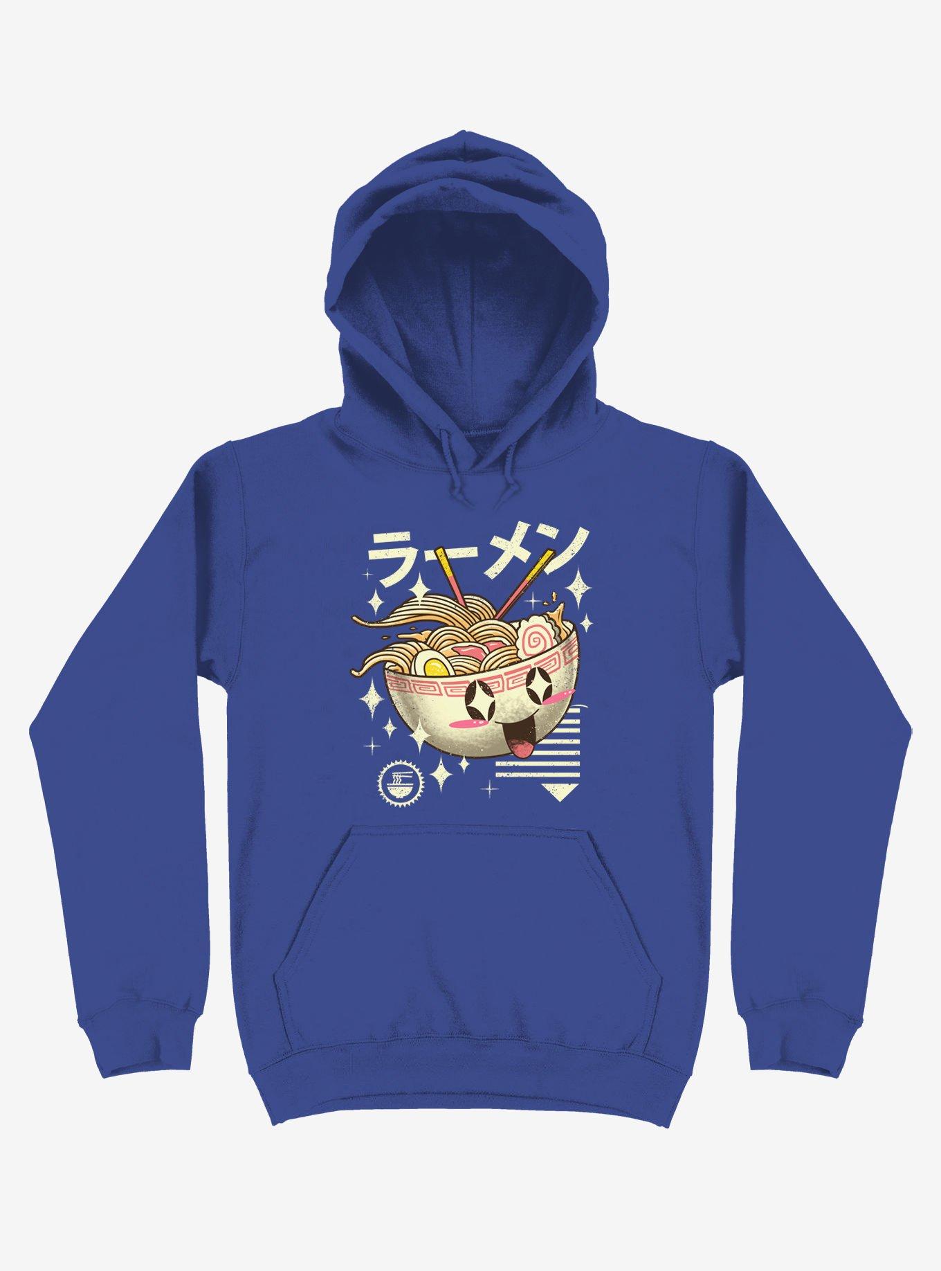 Kawaii Ramen Royal Blue Hoodie