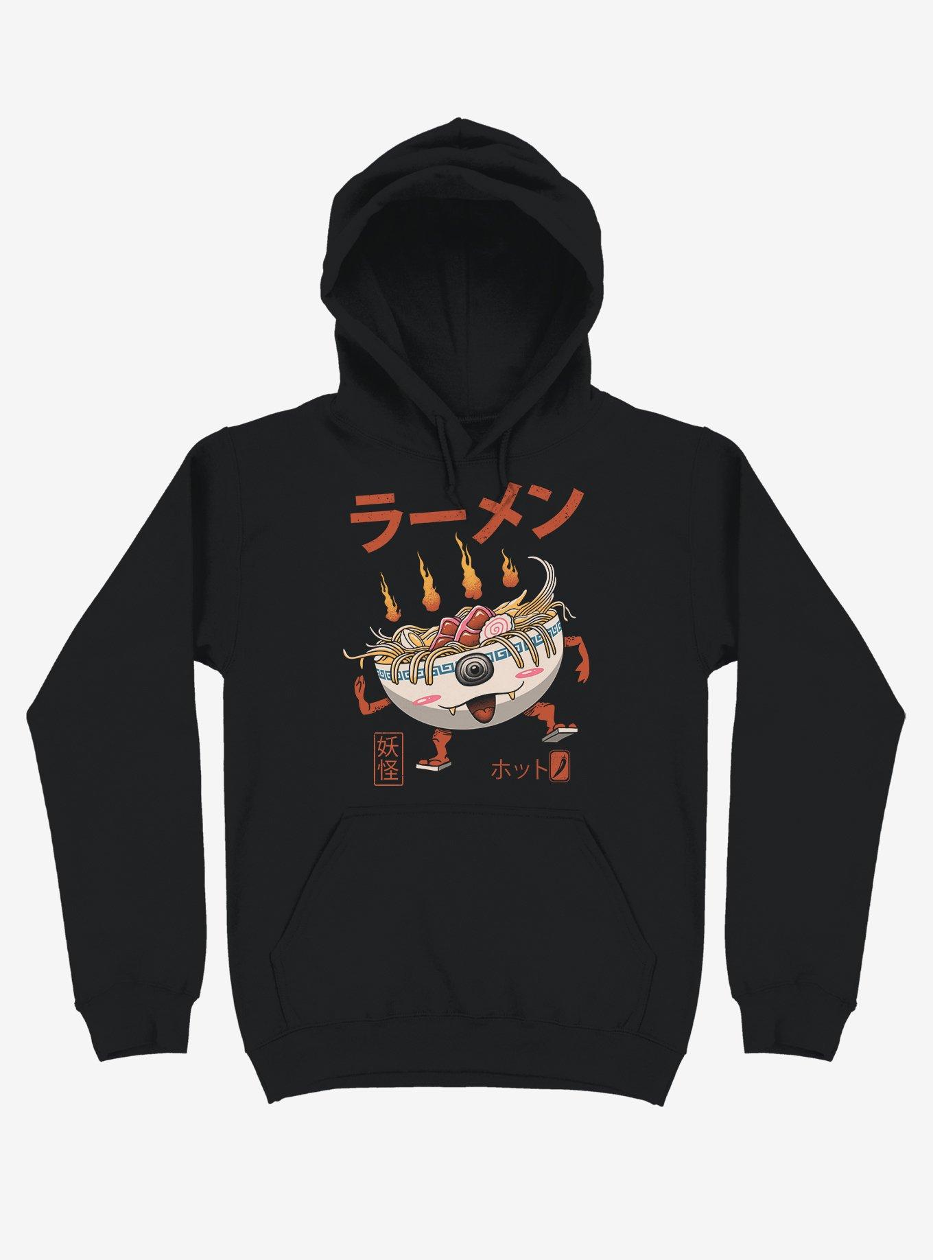 Yokai Ramen Black Hoodie, , hi-res