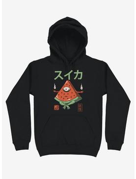 Yokai Watermelon Black Hoodie, , hi-res