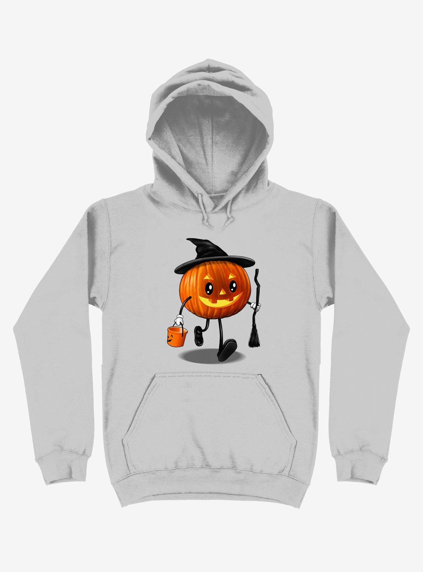 Jack O' Treat Silver Hoodie