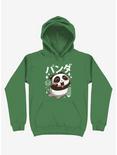 Kawaii Panda Kelly Green Hoodie, KELLY GREEN, hi-res