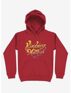 Kindness Matters Red Hoodie, , hi-res
