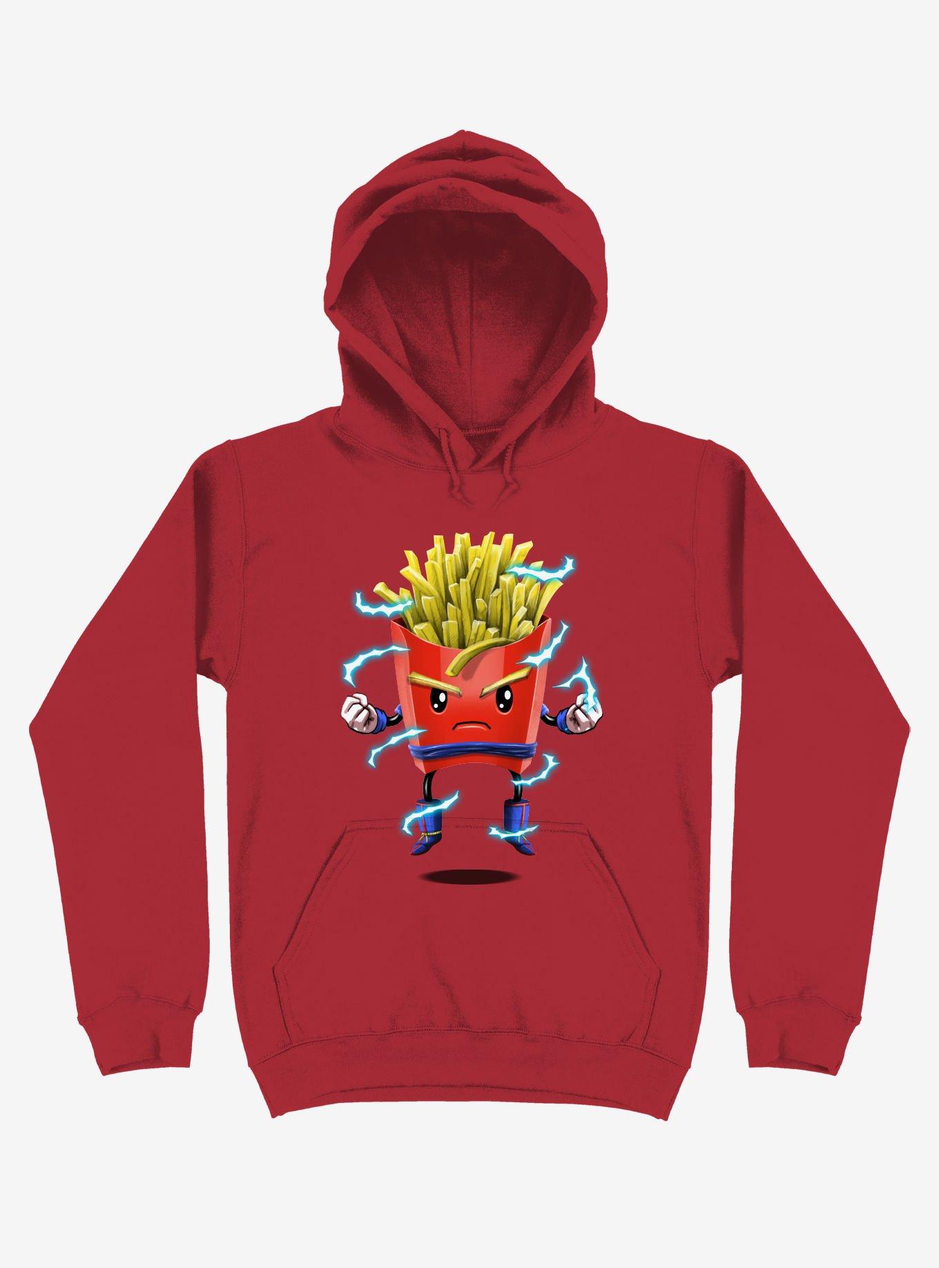 Saiyan Fries Red Hoodie