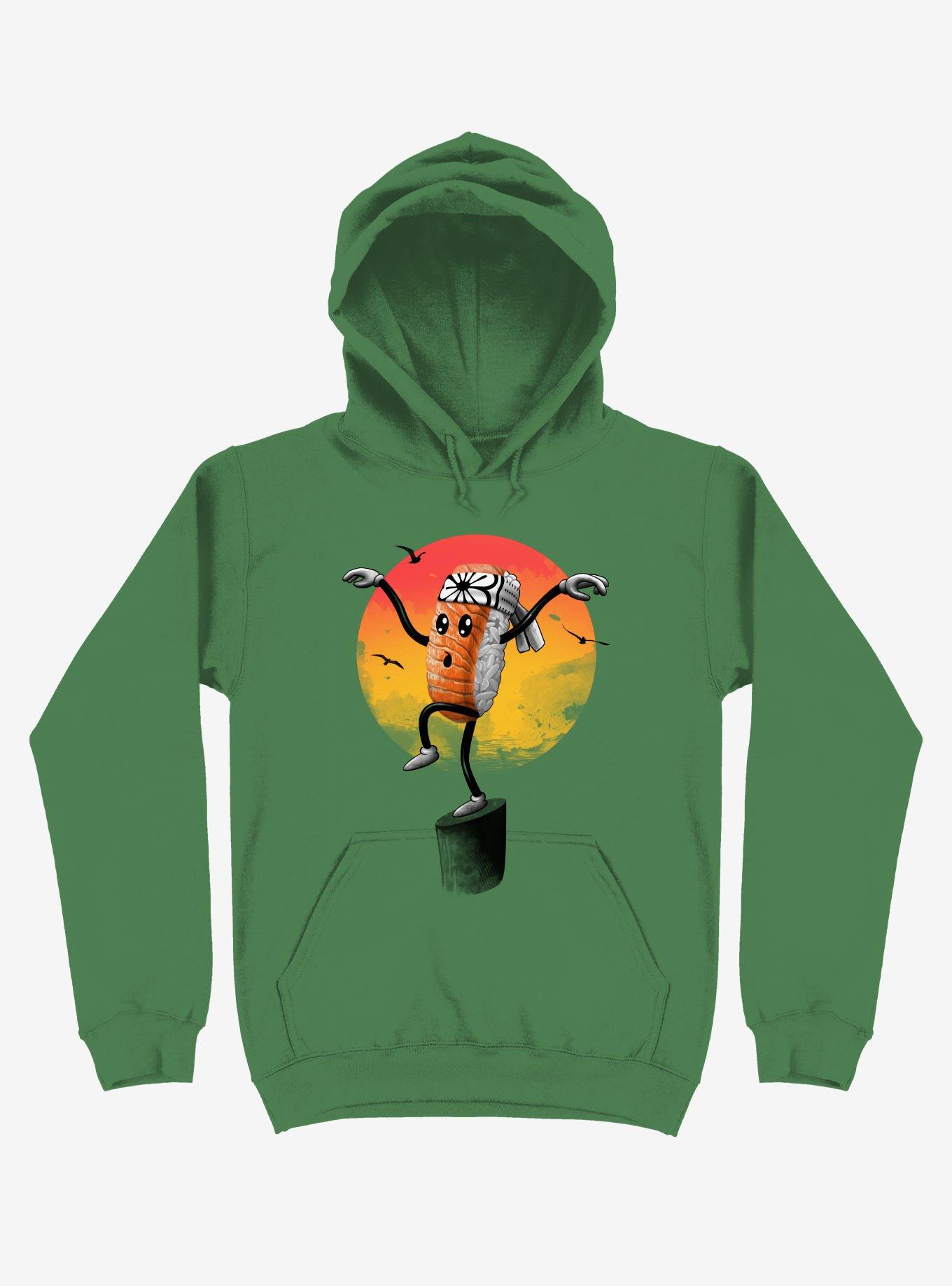 Sushi Style Kelly Green Hoodie, , hi-res