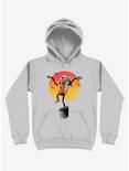 Sushi Style Silver Hoodie, SILVER, hi-res