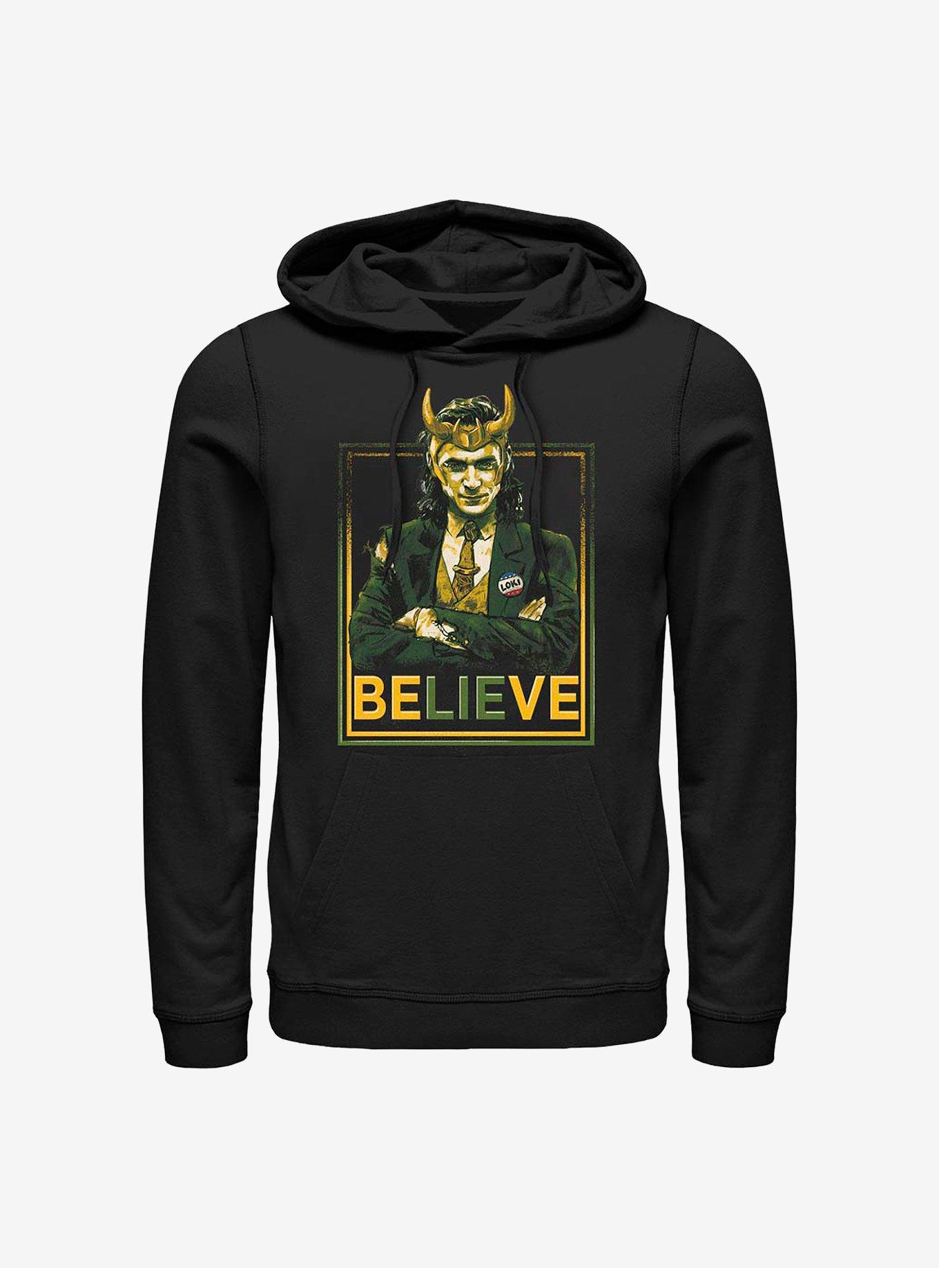 Marvel Loki Political Motive Hoodie, BLACK, hi-res