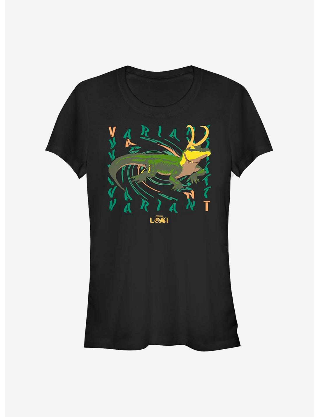 Marvel Loki Alligator Loki Deviance Girls T-Shirt, BLACK, hi-res