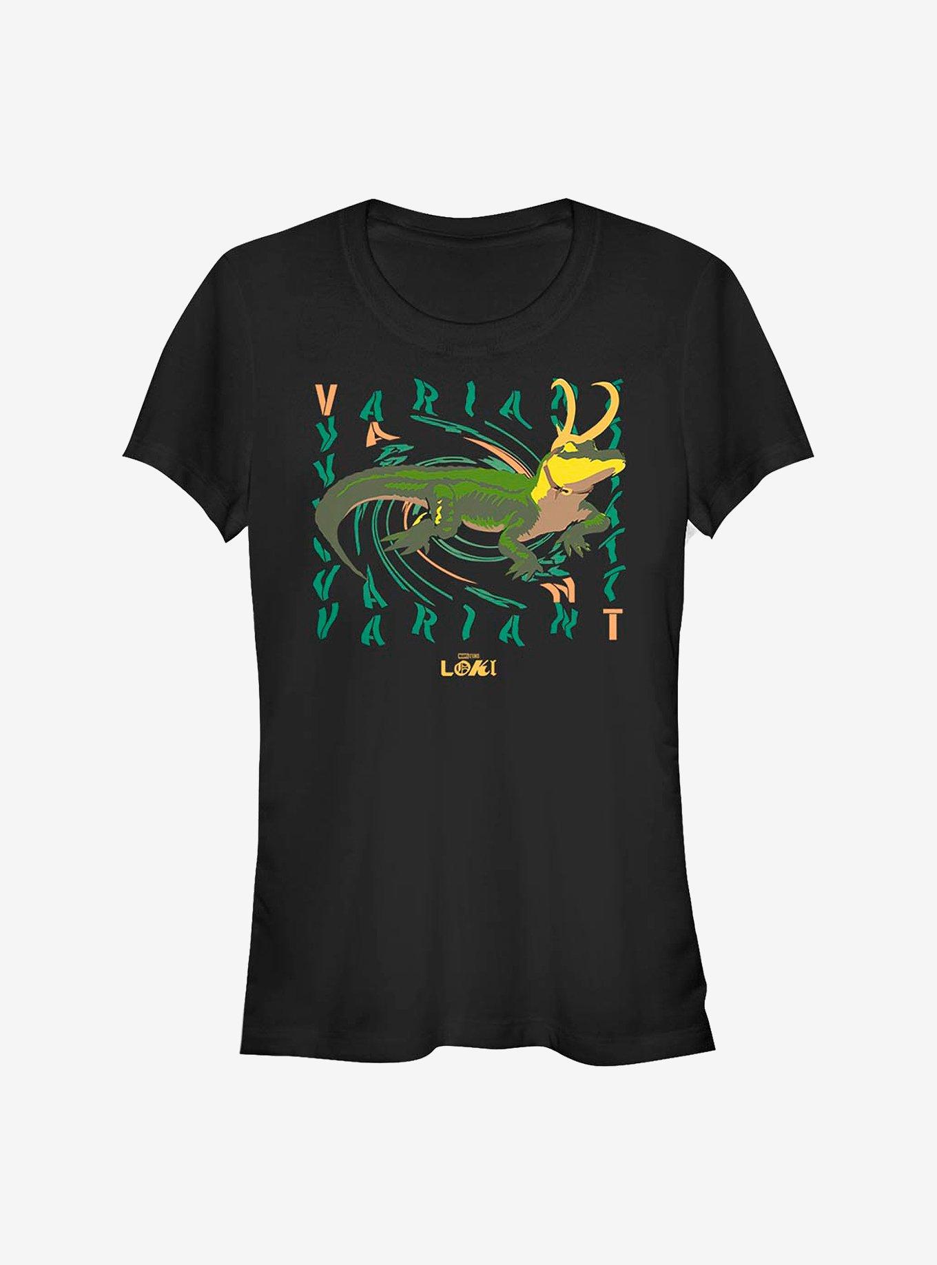 Marvel Loki Alligator Loki Deviance Girls T-Shirt, BLACK, hi-res