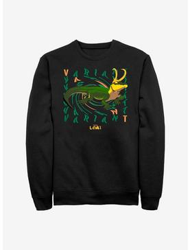 Marvel Loki Alligator Loki Deviance Crew Sweatshirt, , hi-res