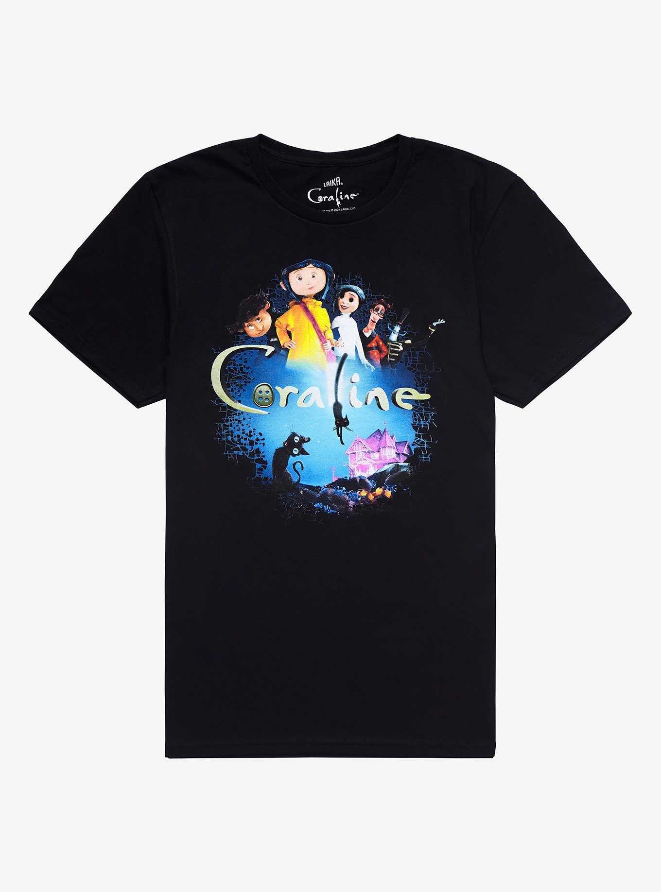 Coraline Poster Girls T-Shirt, , hi-res