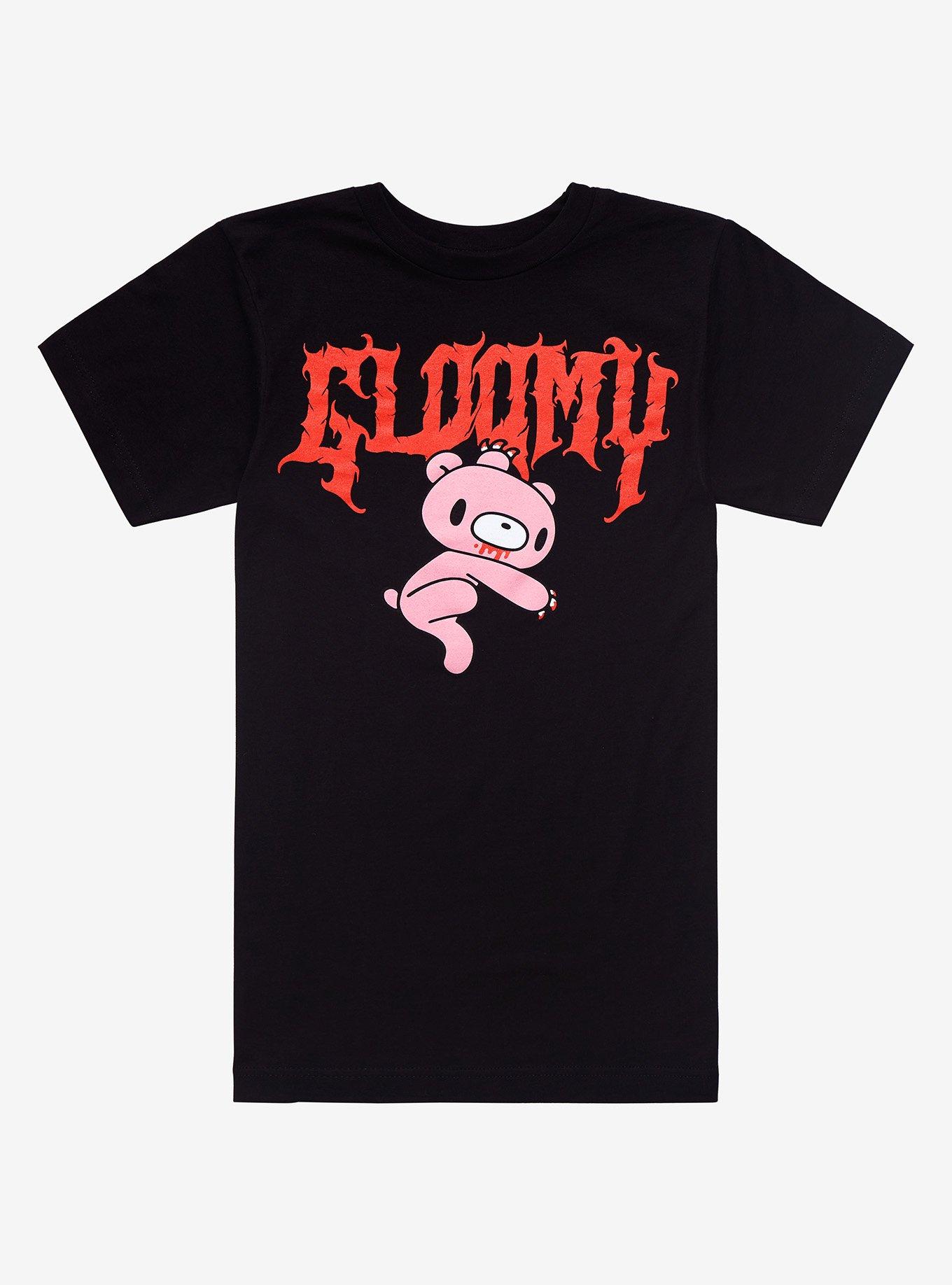 Gloomy Bear Logo Boyfriend Fit Girls T-Shirt | Hot Topic