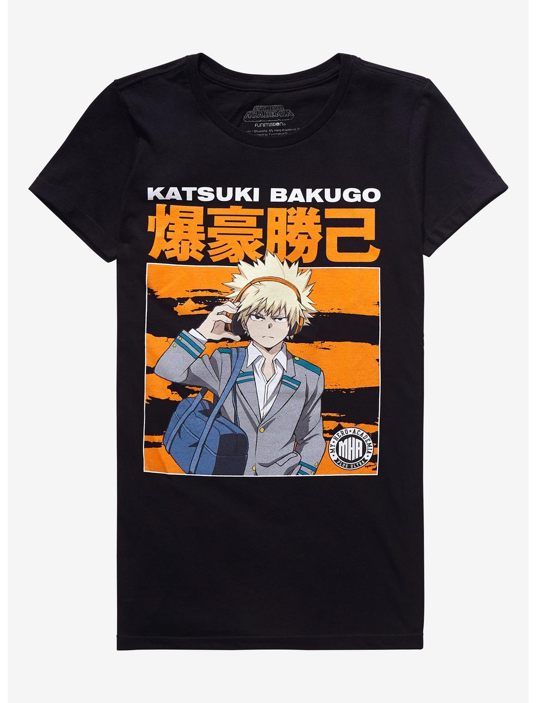 My Hero Academia Katsuki Bakugo Girls T-Shirt, MULTI, hi-res