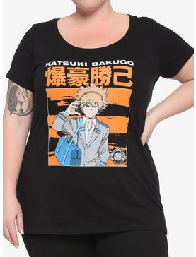 My Hero Academia Katsuki Bakugo Girls T-Shirt Plus Size, , hi-res