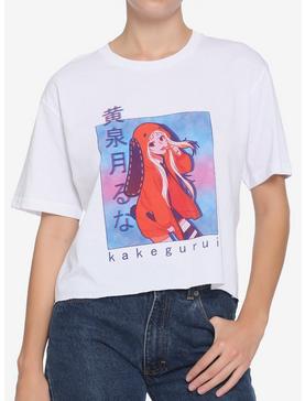 Kakegurui Yomozuki Boyfriend Fit Girls Crop T-Shirt, , hi-res