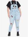 Disney Mickey Mouse & Friends Mom Jean Overalls Plus Size, MULTI, hi-res