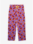 Disney Pixar Turning Red Mei the Red Panda Expressions Sleep Pants - BoxLunch Exclusive, PURPLE, hi-res