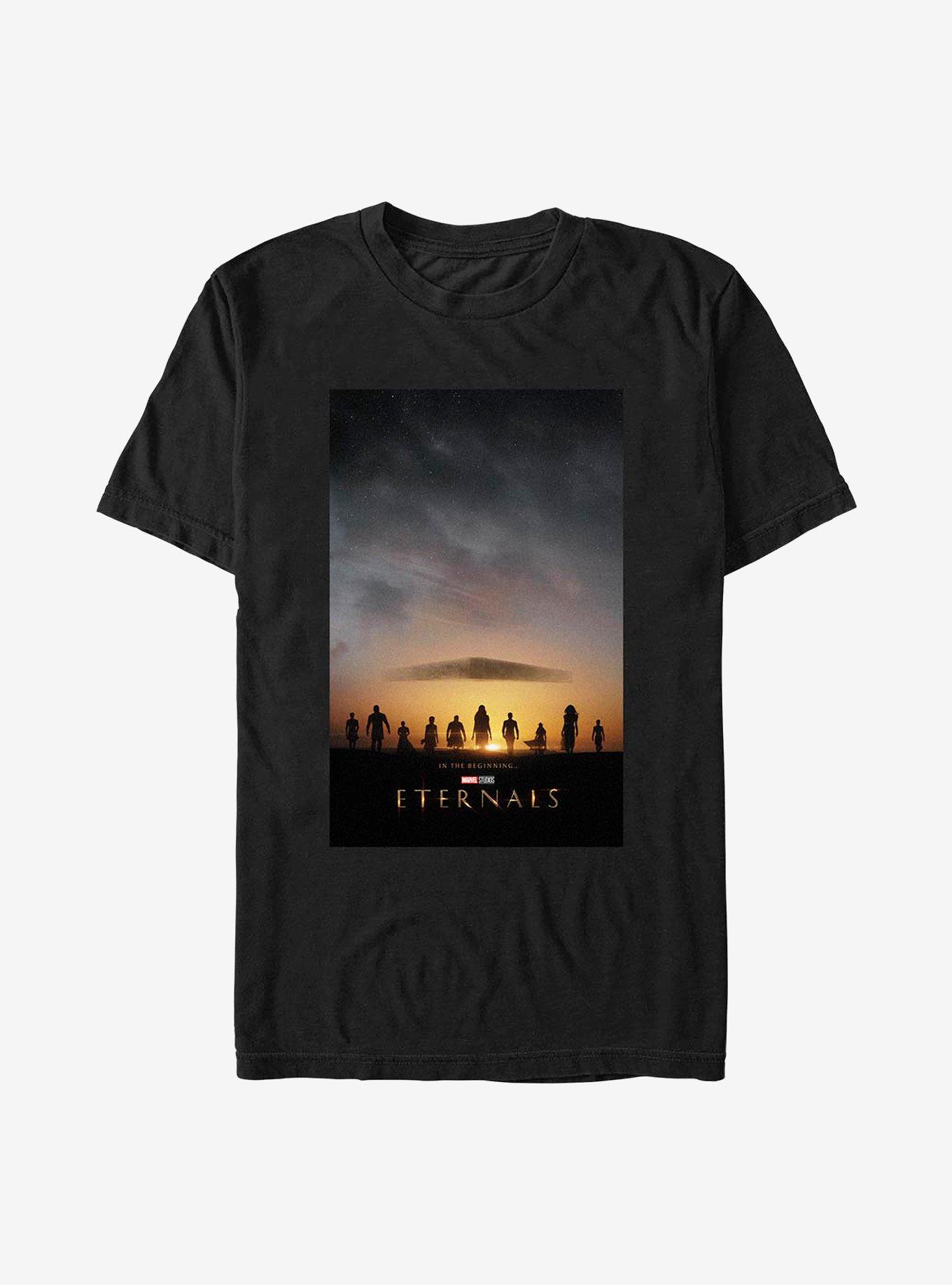 Marvel Eternals Poster T-Shirt, BLACK, hi-res