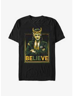 Marvel Loki Believe Political Motive T-Shirt, , hi-res