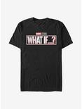 Marvel What If...? What If Logo T-Shirt, BLACK, hi-res