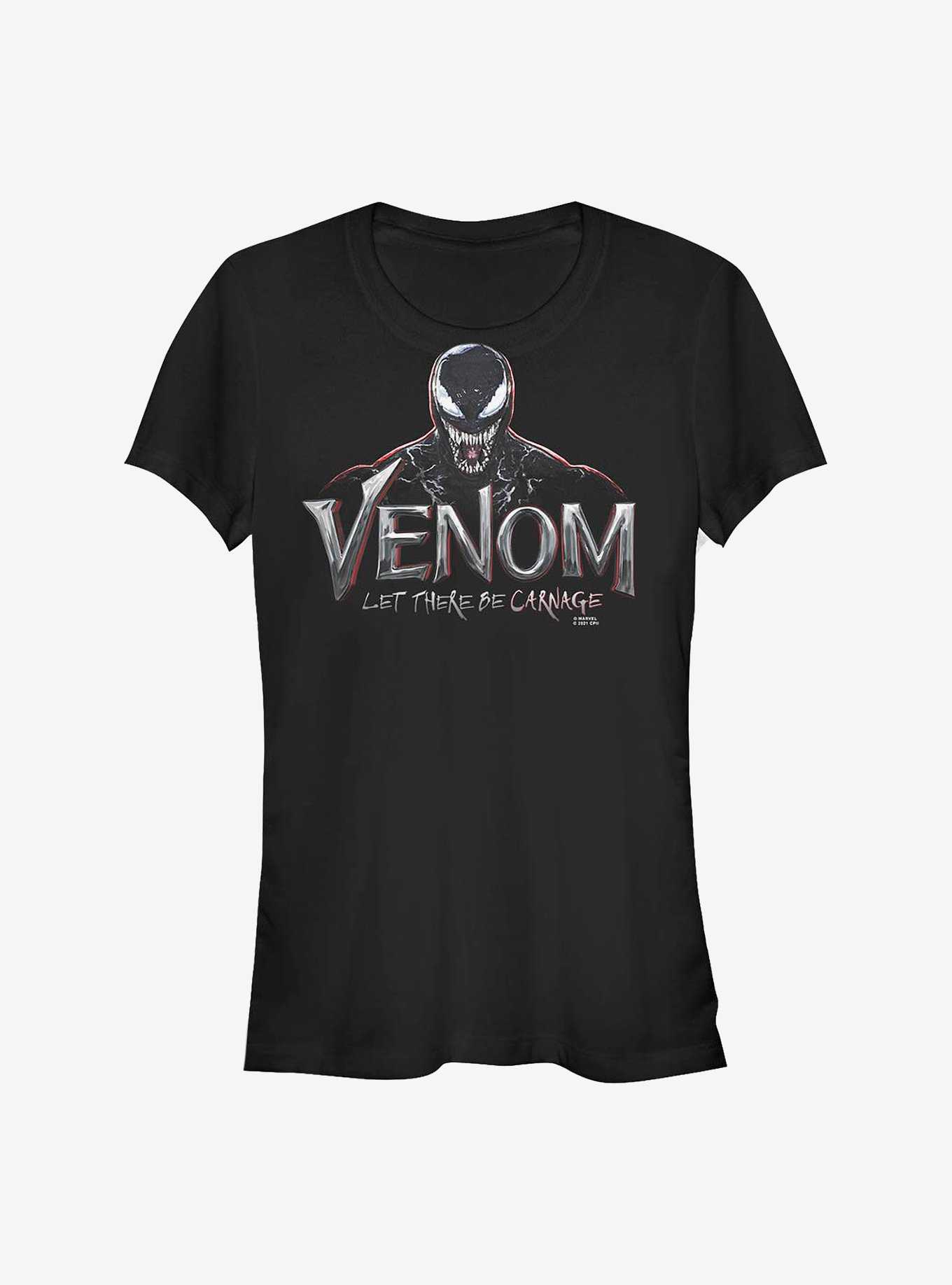 Marvel Venom Logo Grin Girls T-Shirt, , hi-res