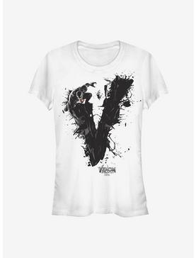 Marvel Venom Paint Splatter Girls T-Shirt, WHITE, hi-res