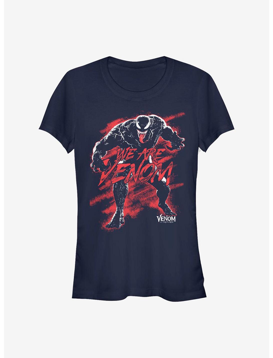 Marvel Venom Sprawl Crawler Girls T-Shirt, NAVY, hi-res