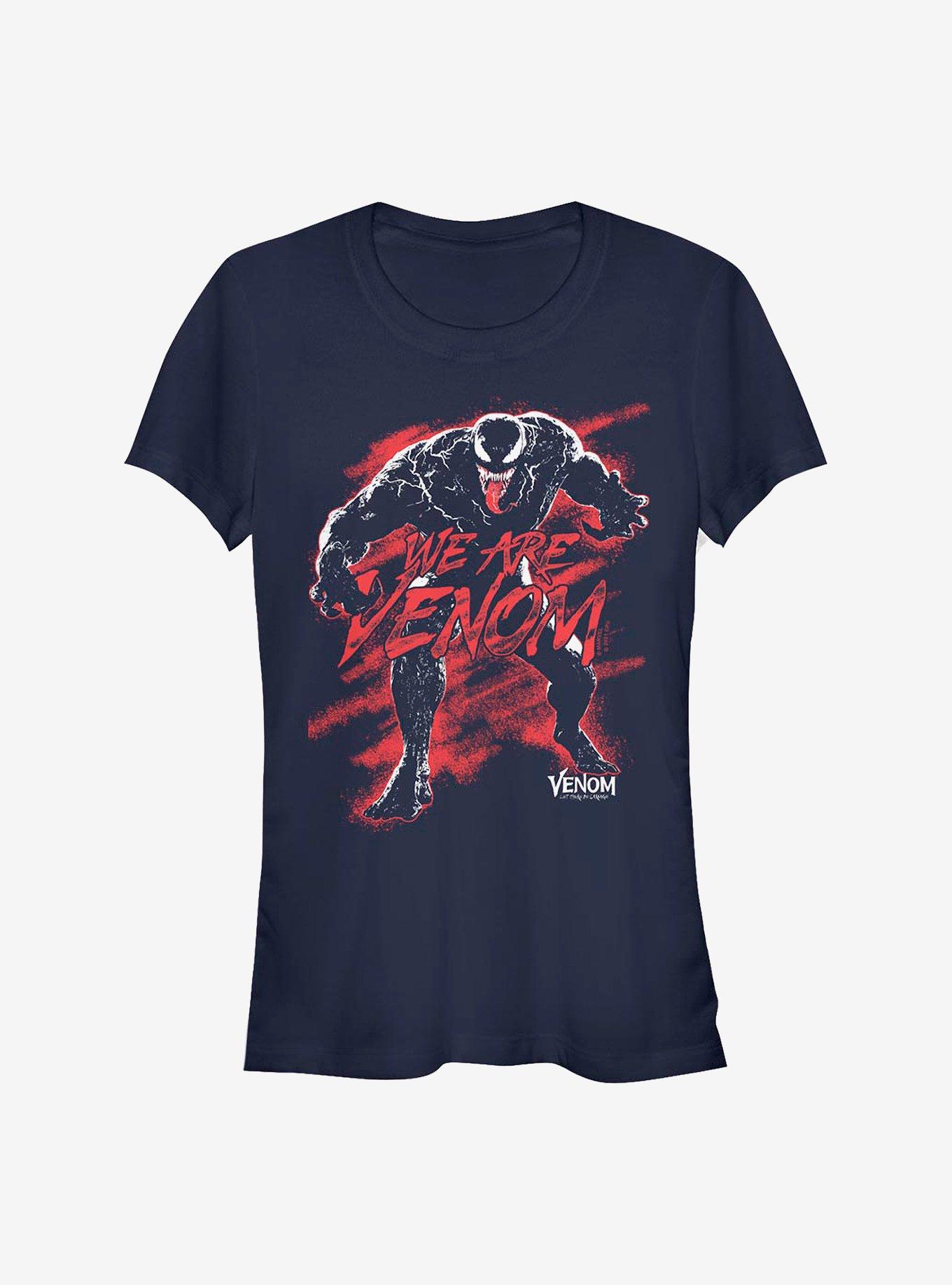 Marvel Venom Sprawl Crawler Girls T-Shirt, NAVY, hi-res