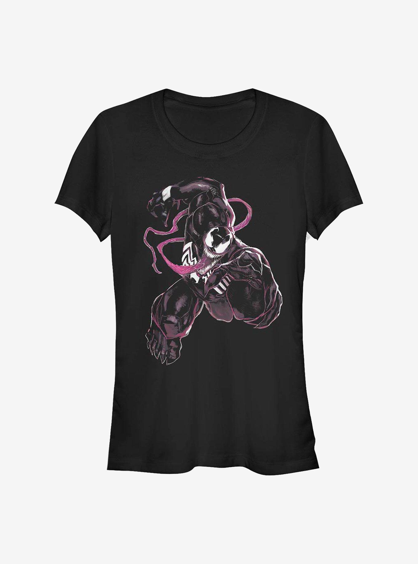 Marvel Venom Attack Girls T-Shirt, BLACK, hi-res