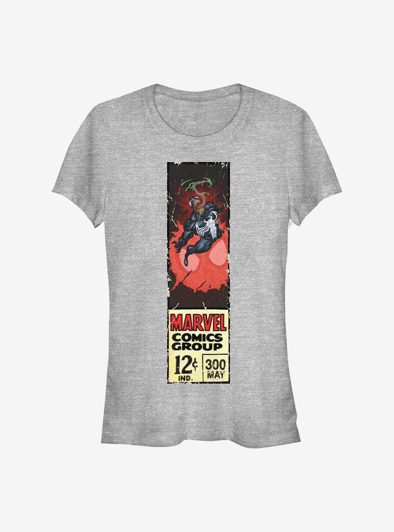 Marvel Venom Comics Group Girls T-Shirt, ATH HTR, hi-res