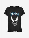 Marvel Venom Crest Girls T-Shirt, BLACK, hi-res