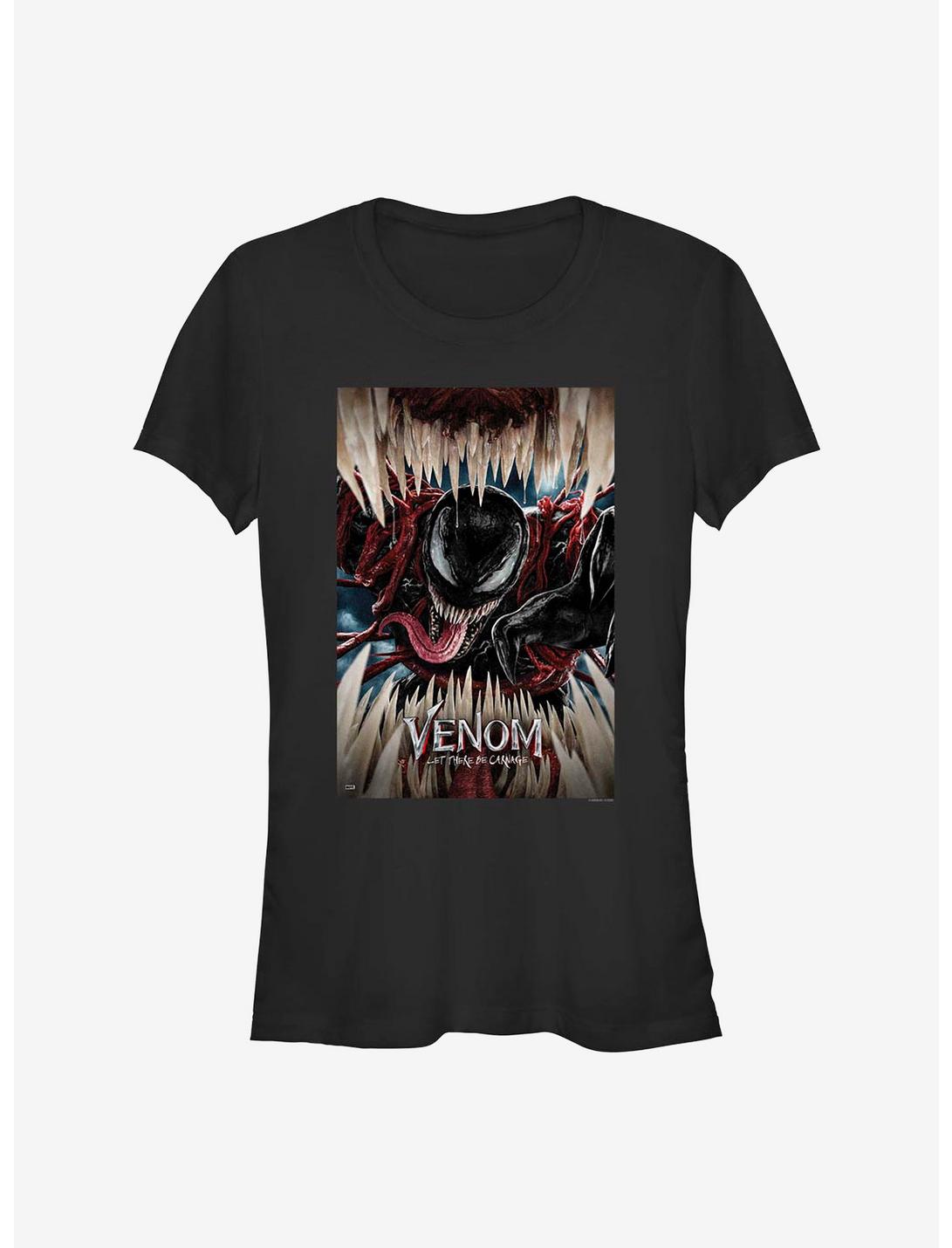 Marvel Venom Let There Be Carnage Girls T-Shirt, BLACK, hi-res