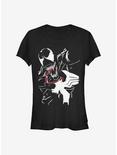 Marvel Venom Paint Girls T-Shirt, BLACK, hi-res